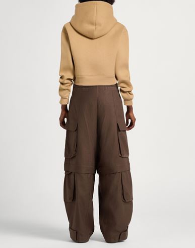 Icon Woman Sweatshirt Sand Size XS Cotton, Polyurethane