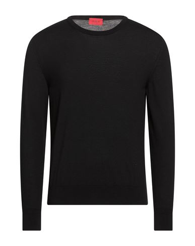 Man Sweater Black Size L Wool