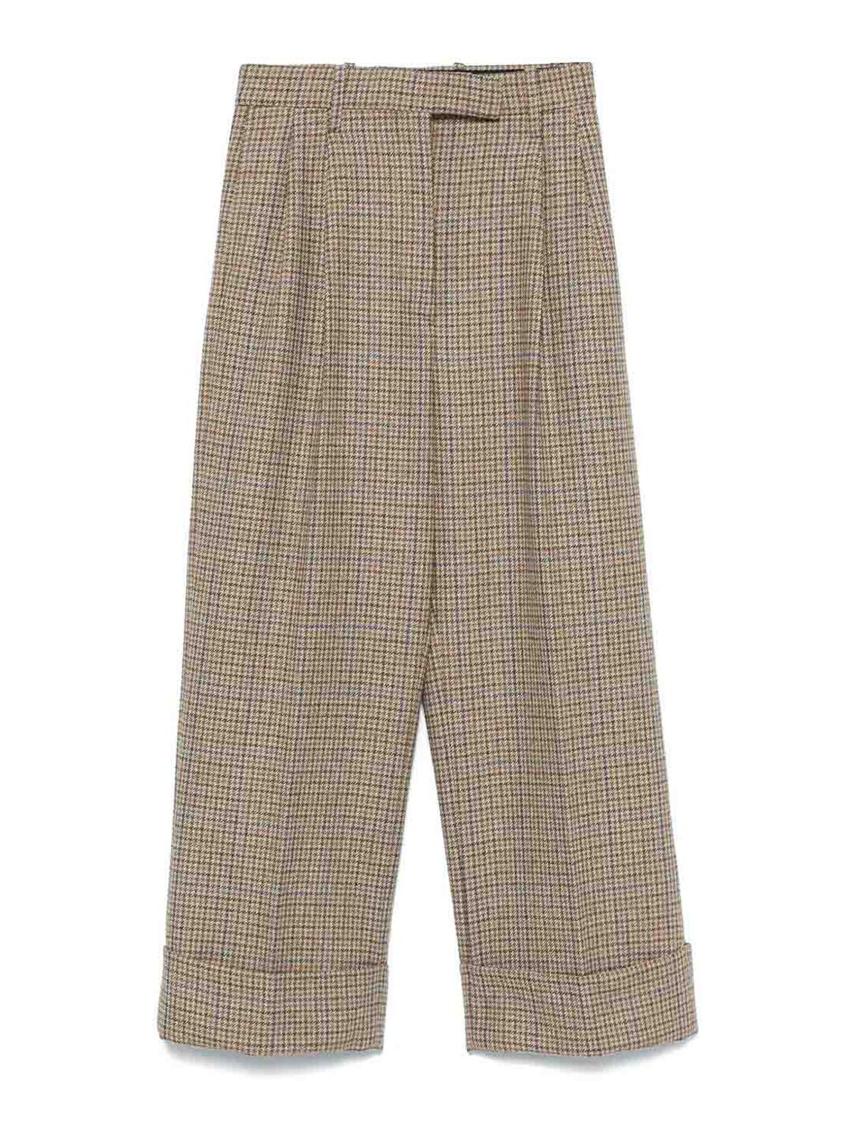 Thom Browne - high waisted trouser double pleat