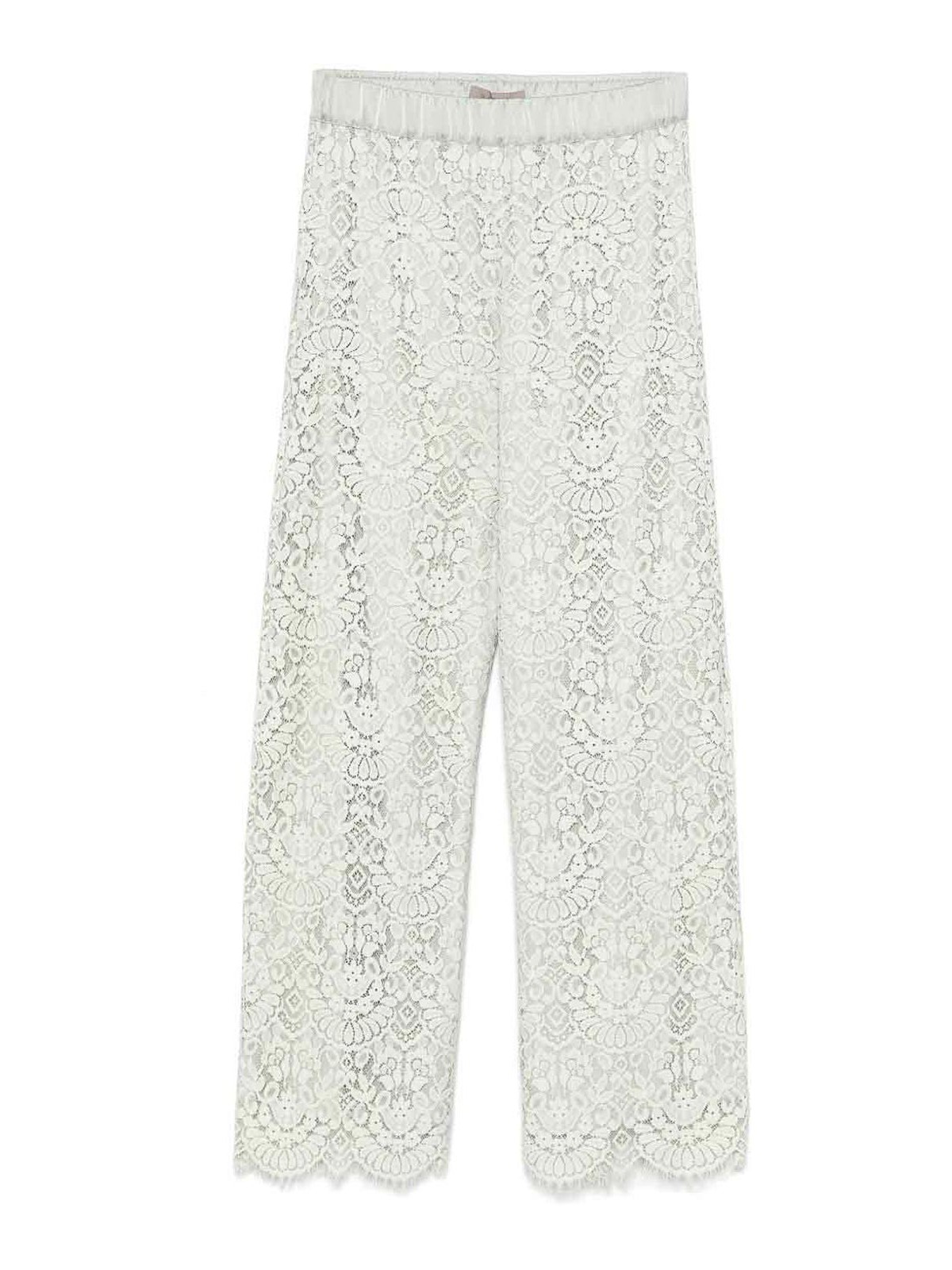 Green Lace Trousers