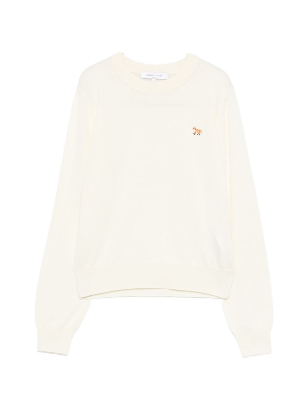 Baby Fox Sweatshirt — Ecru