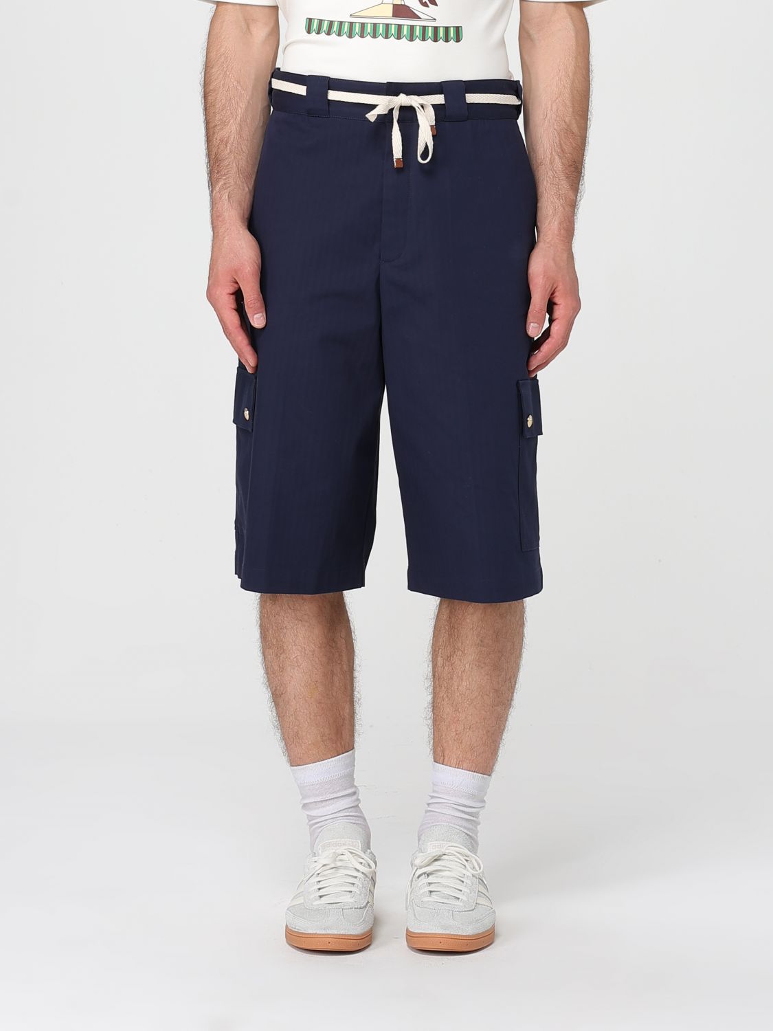 Short DRÔLE DE MONSIEUR Men color Blue