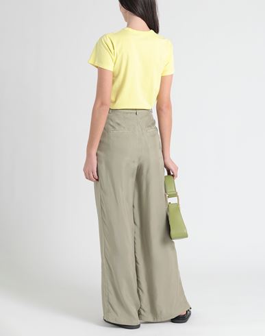 Maison Kitsuné Woman T-shirt Light yellow