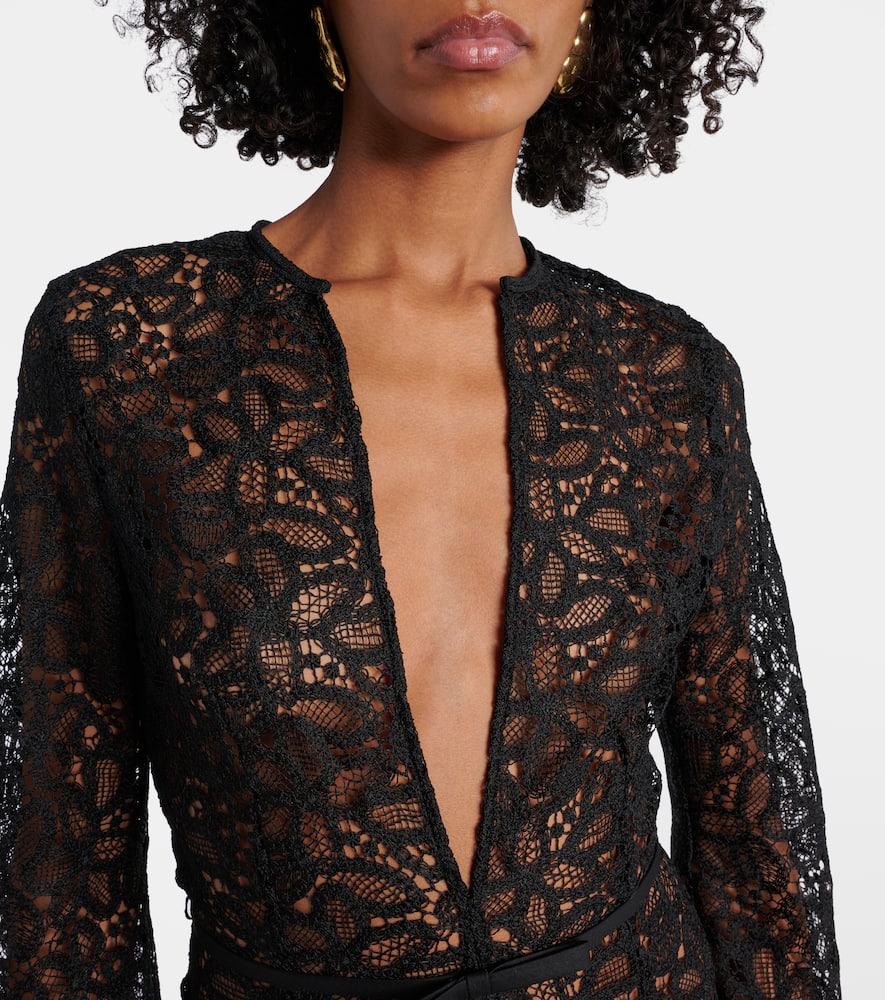 Lace gown