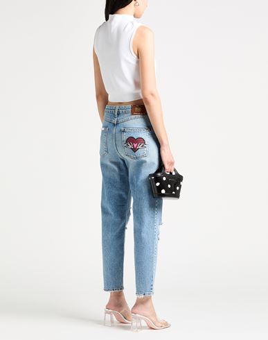Woman Jeans Blue Size 26 Cotton
