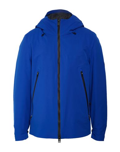 Man Jacket Bright blue Size L Textile fibers