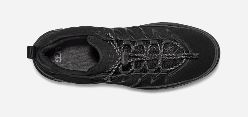 ® Men's CapTrail Low Suede Sneakers in Black