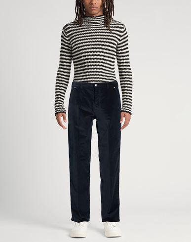 Man Pants Midnight blue Size 32 Cotton, Elastane