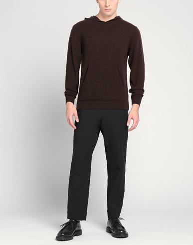 Man Sweater Dark brown Size L Cashmere