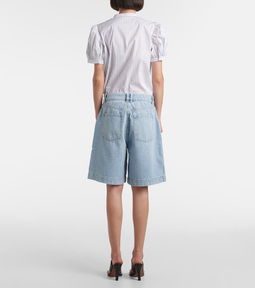 Frame The Trouser Short denim Bermuda shorts