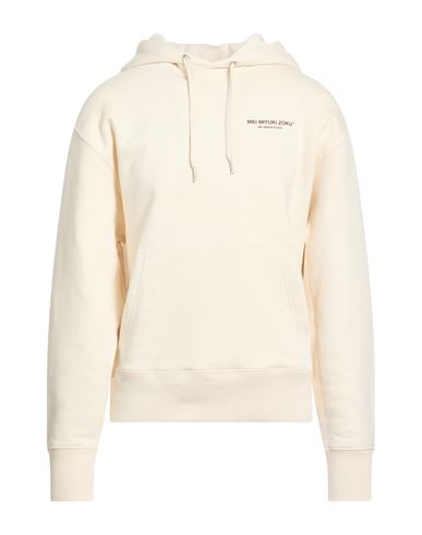 Man Sweatshirt Ivory Size M Organic cotton, Recycled polyester