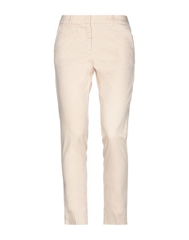 Rossopuro Woman Pants Sand Size 2 Cotton, Elastane