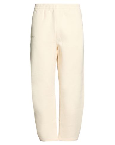 Man Pants Ivory Size XL Organic cotton, Recycled cotton