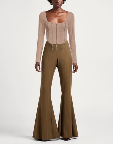 Woman Sweater Camel Size ONESIZE Viscose, Polyamide