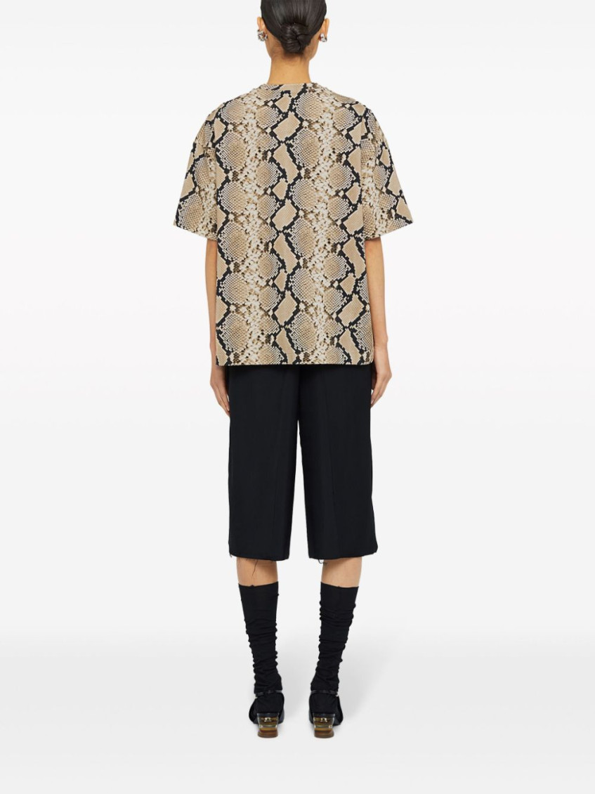 T-shirt With Animal Pattern