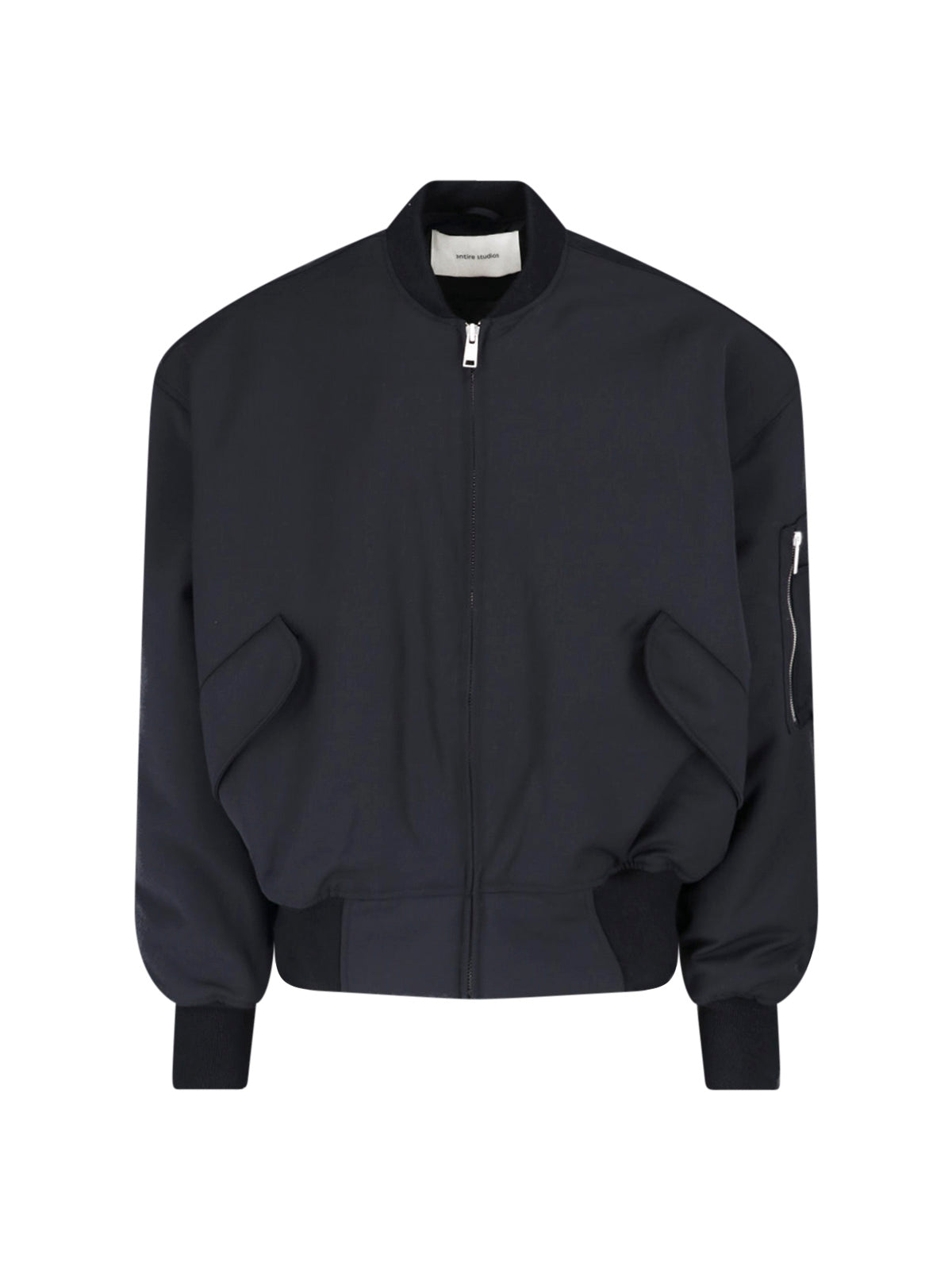Wool-Blend Stretch Jacket
