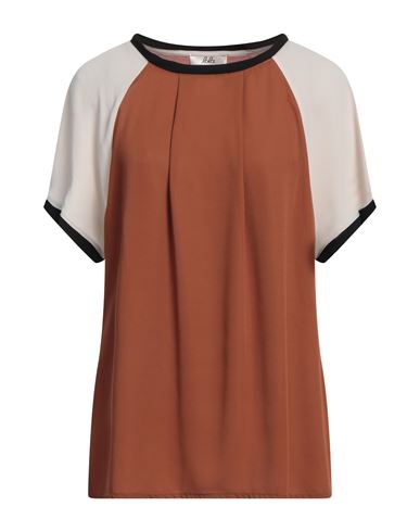 Lola Woman Top Tan Size S Polyester