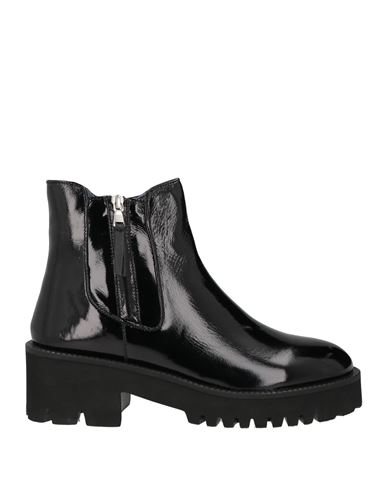 Woman Ankle boots Black Size 7 Leather
