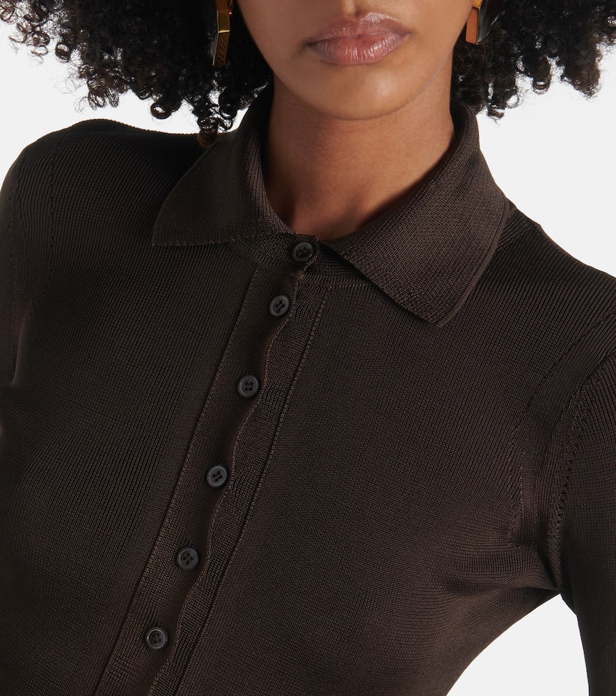 Midi polo dress