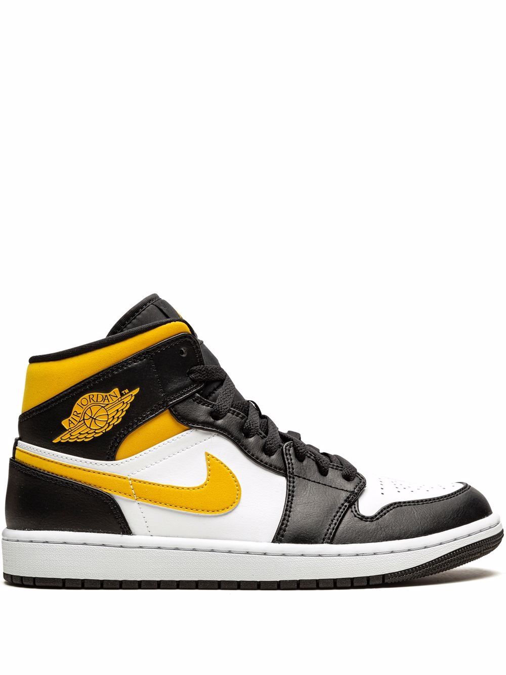 Air 1 Mid "White/Pollen/Black" sneakers