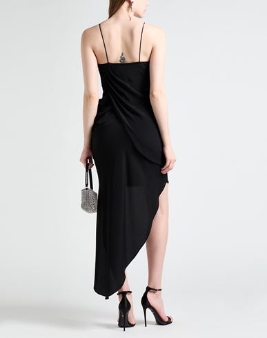 Grifoni Woman Maxi dress Black Size 8 Acetate, Silk