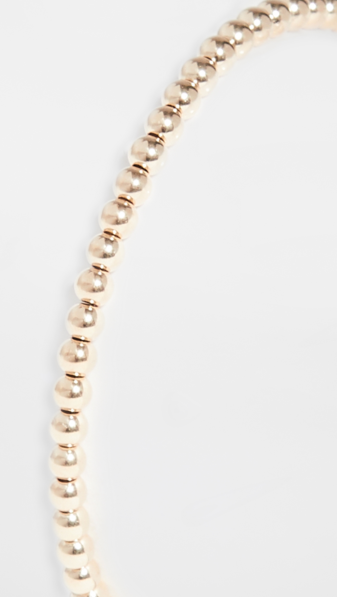 3mm Gold Bracelet Yellow Gold One Size