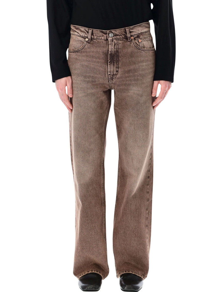 Carlson Cut Straight-leg Jeans