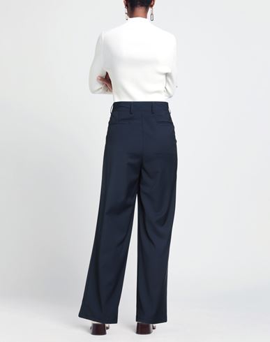 Marsēm Woman Pants Navy Size 4 Polyester, Viscose, Elastane