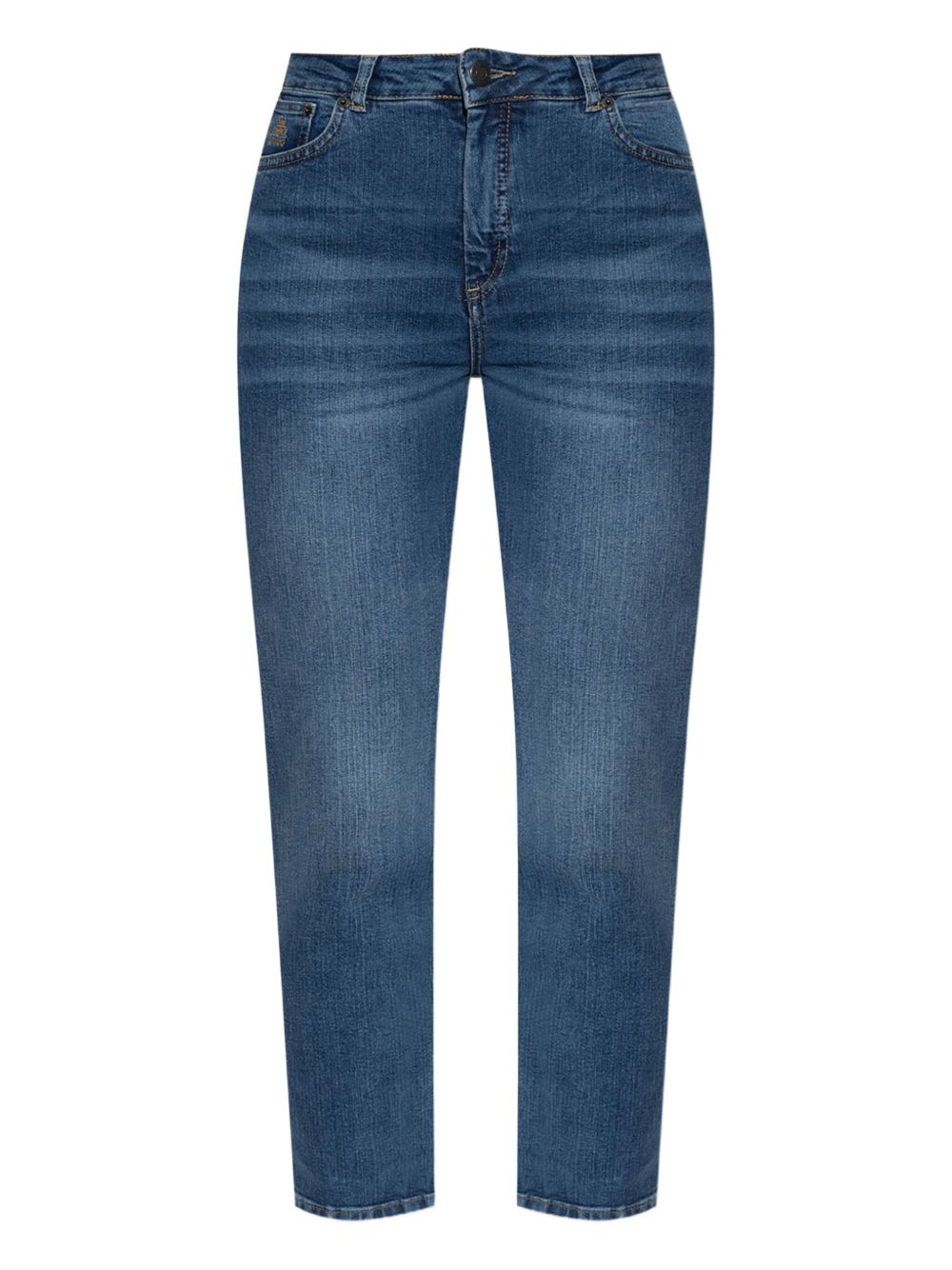 Stretch-cotton jeans - Blue