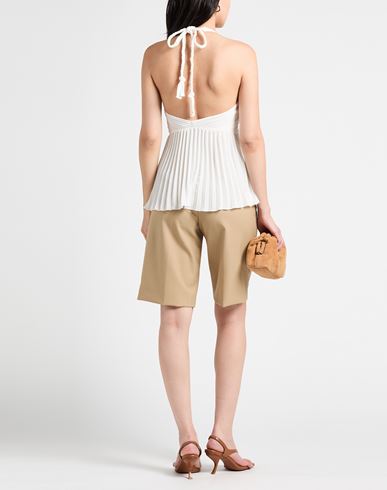 Woman Top Ivory Size 4 Polyester
