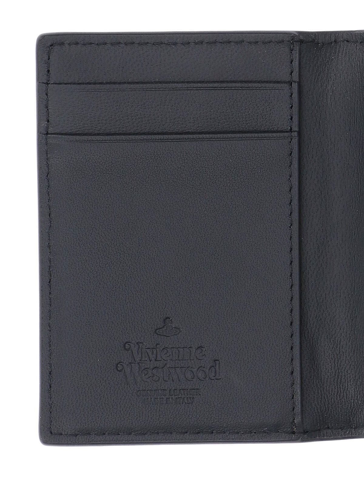 Vivienne Westwood Bifold Logo Passport Holder