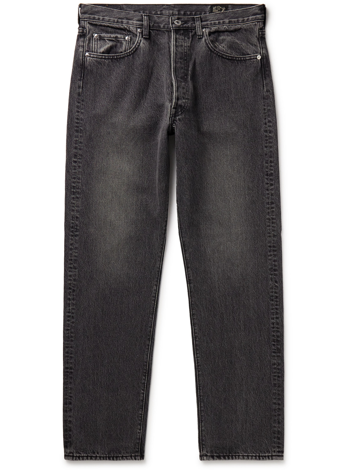 105 Straight-Leg Jeans - Men - Black - 3