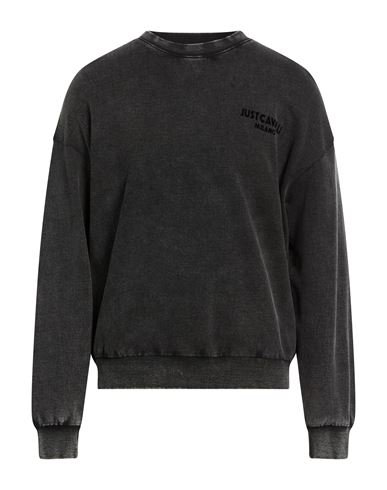 Man Sweatshirt Charcoal Size L Cotton