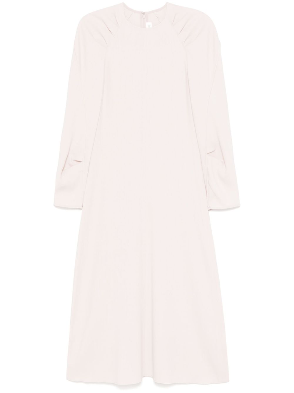 Crepe midi dress - Pink