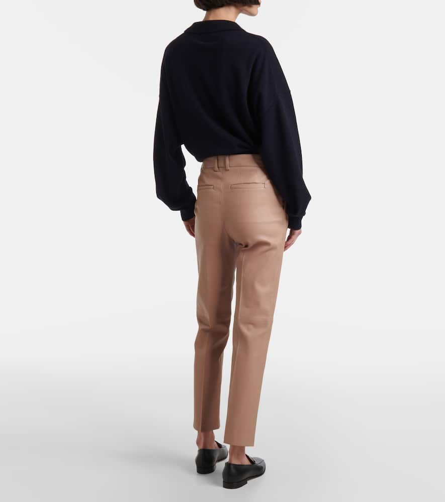 Coleman leather pants