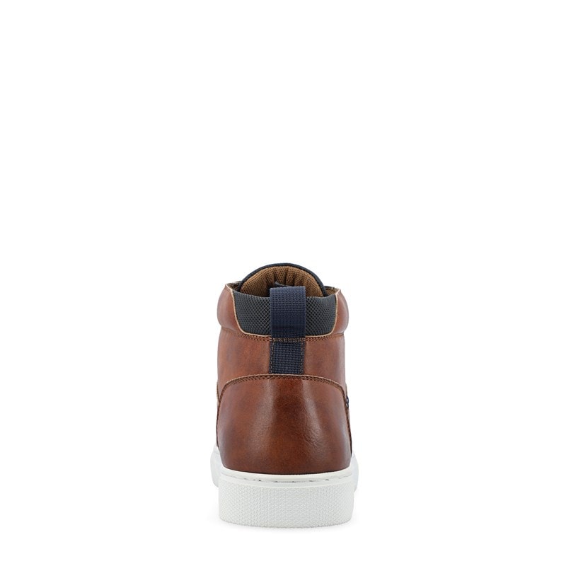 Men's Ortiz High Top Sneaker Boots (Brown Synthetic)