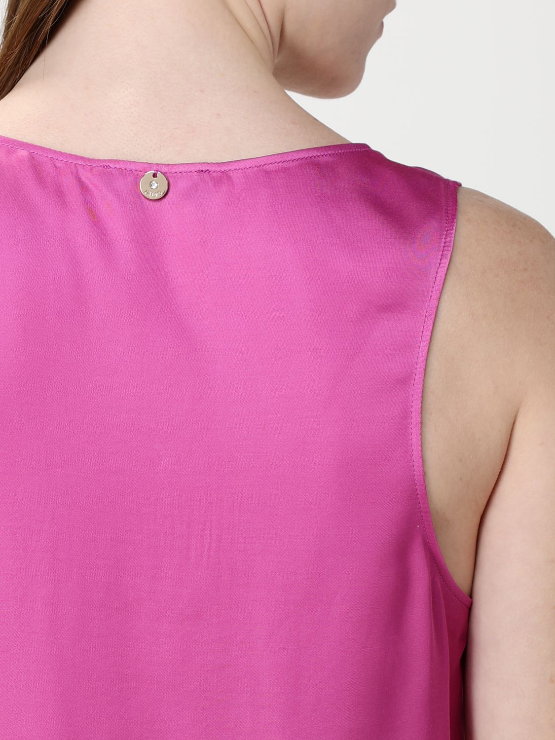 Top LIU JO Woman color Fuchsia