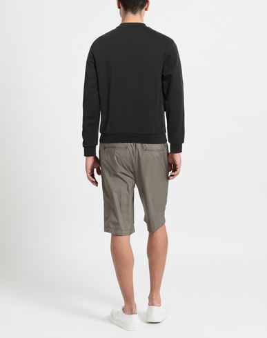 Man Sweatshirt Black Size S Cotton