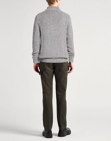 Man Sweater Grey Size 40 Wool, Viscose, Cashmere