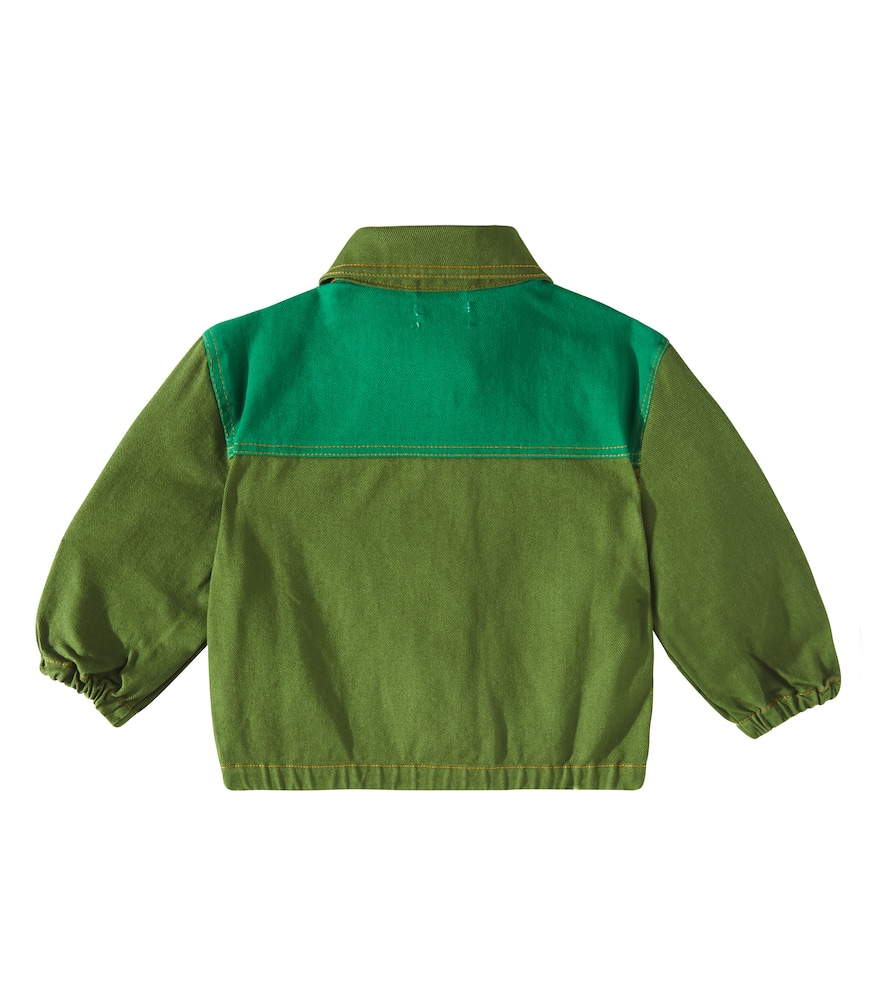 Tinycottons Colorblocked cotton jacket