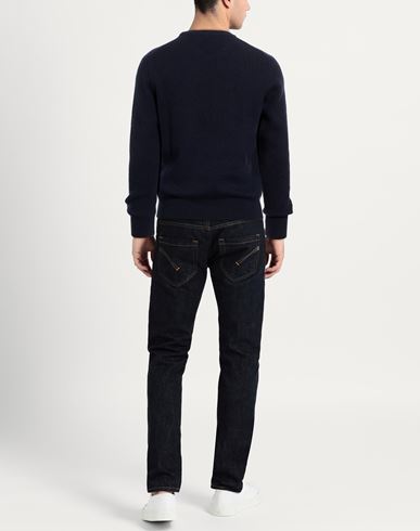 Man Sweater Midnight blue Size 36 Cashmere