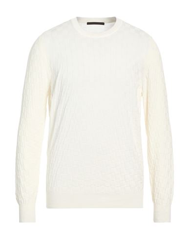 Man Sweater Off white Size 42 Cotton
