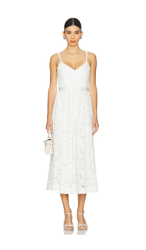 LIKELY KLEID MERYL in White. Größe 8. Also in 0, 00, 10, 2