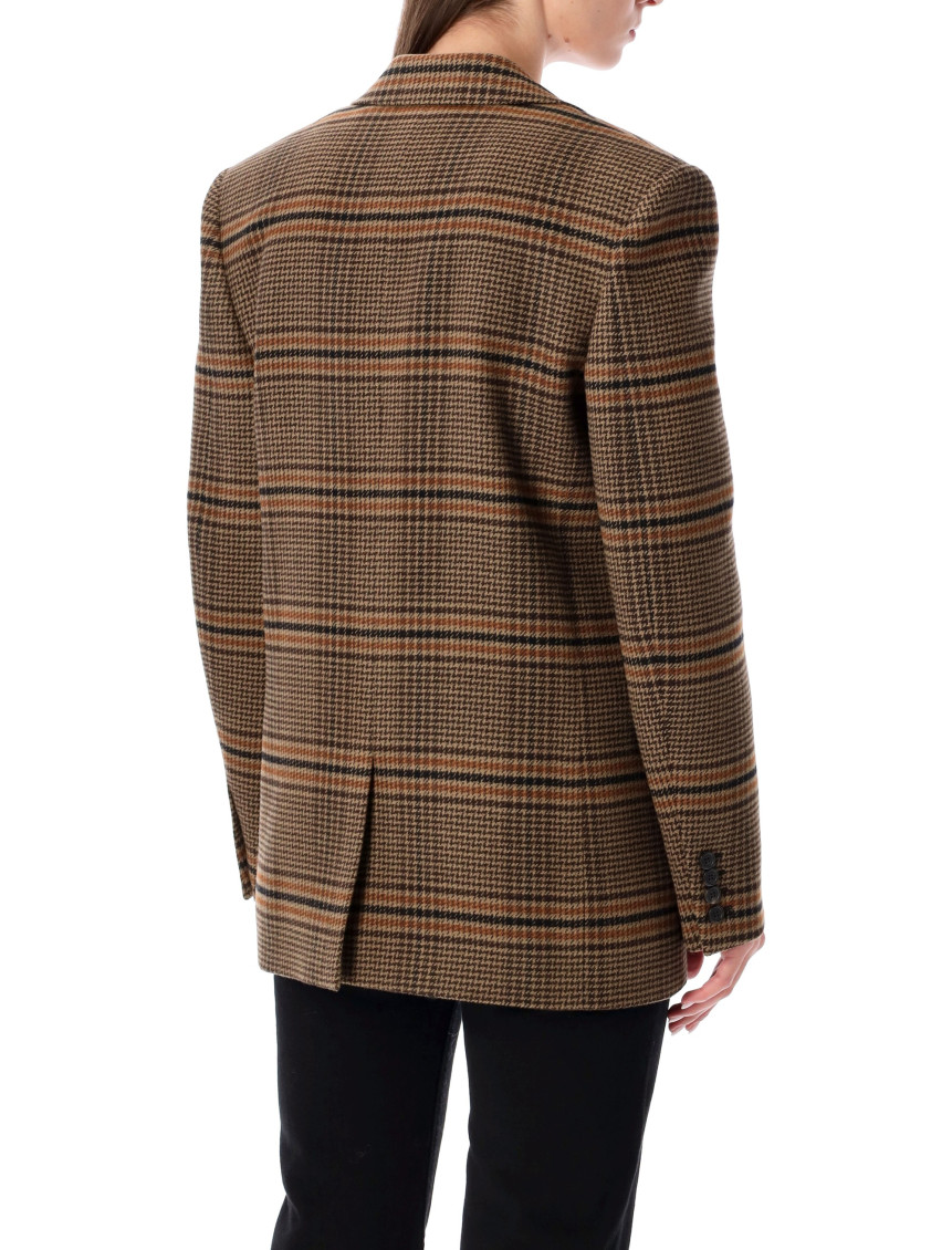 Prince Of Wales Wool Jacket