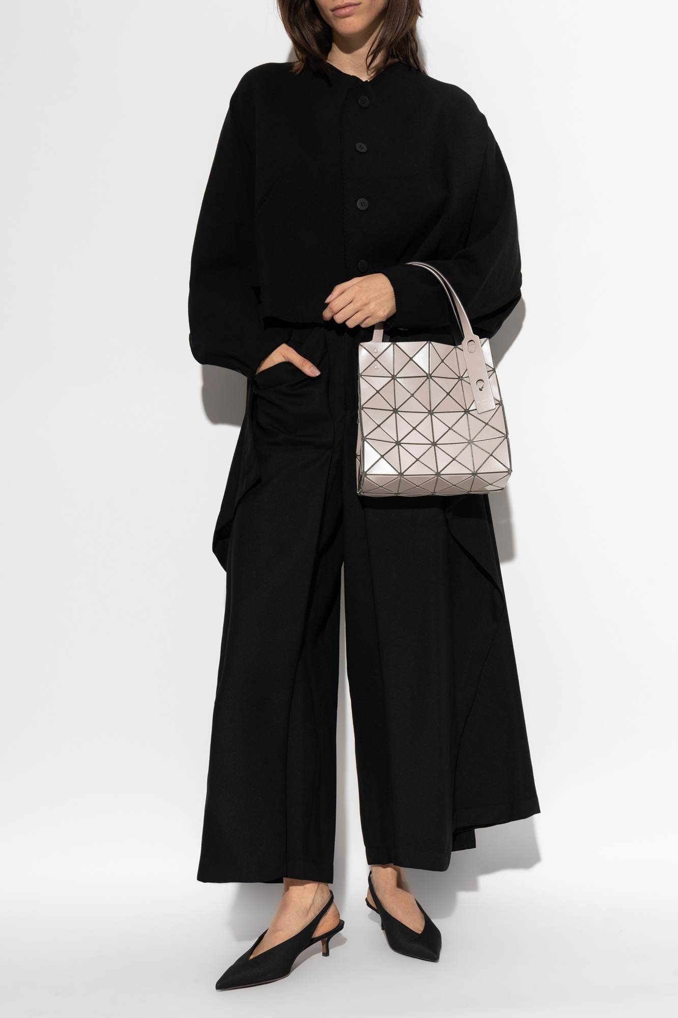 Wide-leg Trousers, Women's, Black