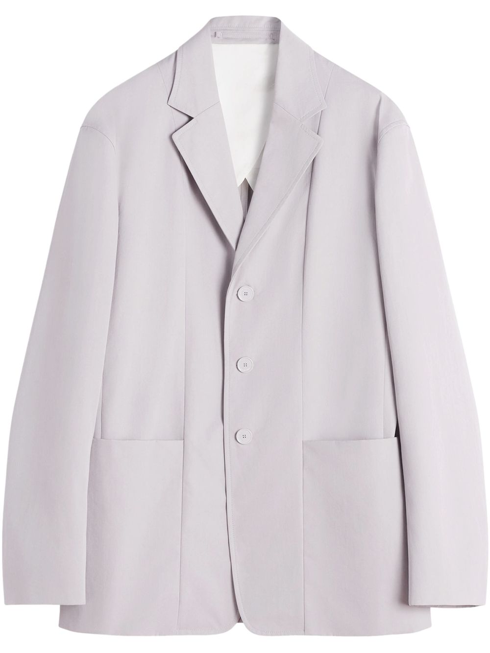 Single-breasted blazer - Grey