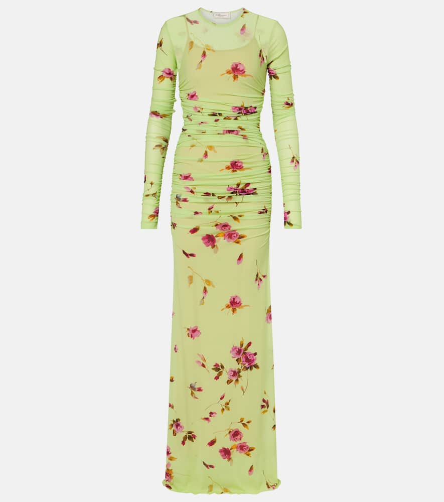 Floral jersery maxi dress