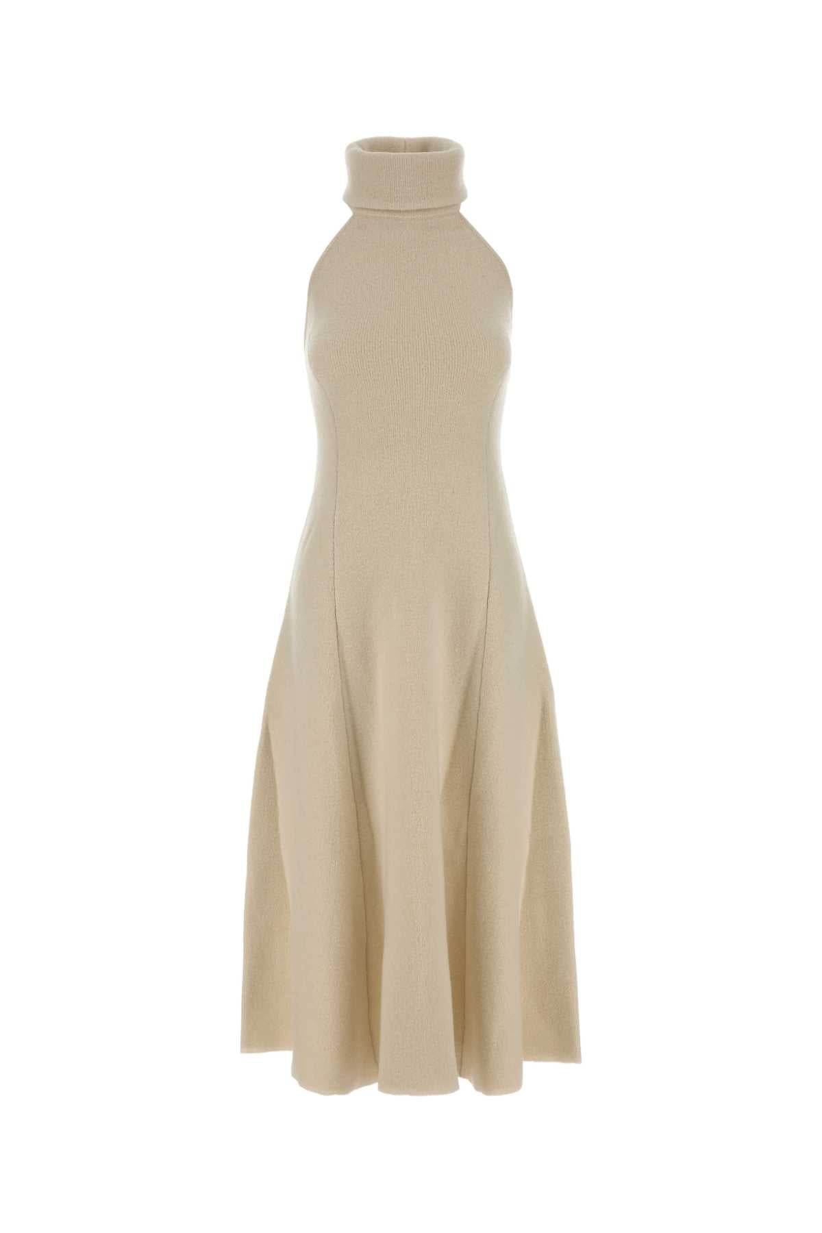 Knitwear Dress — Beige