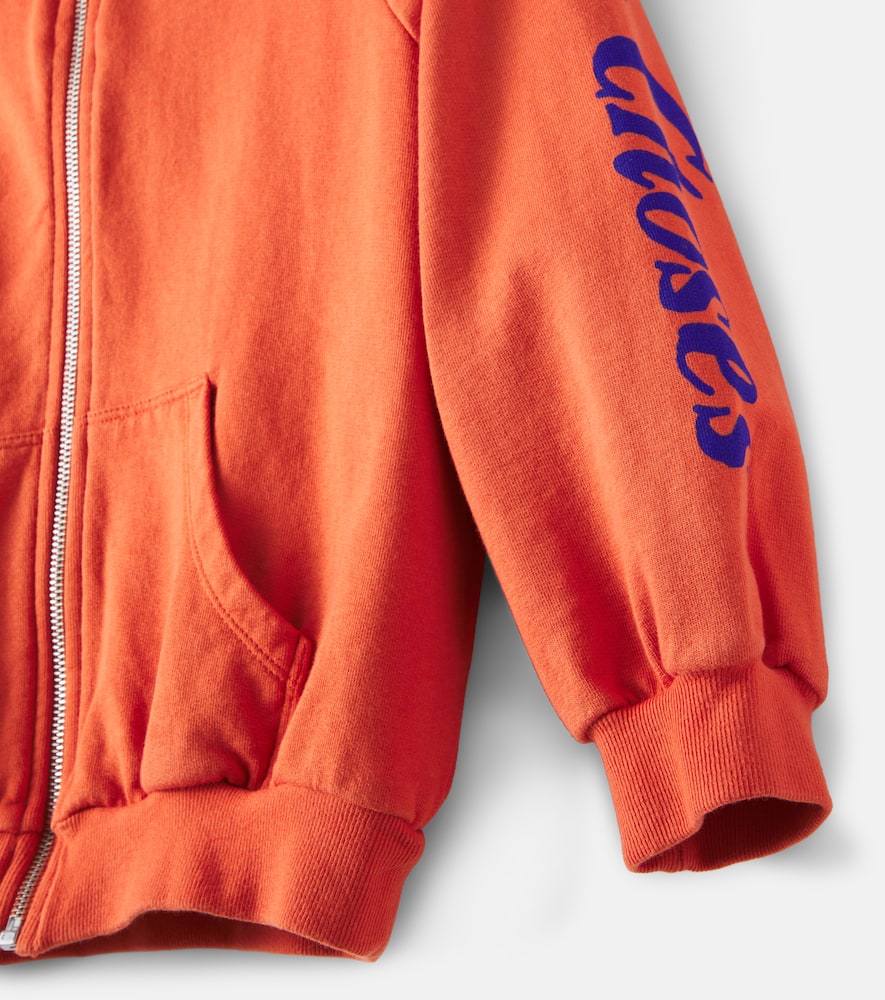 Cotton jersey hoodie