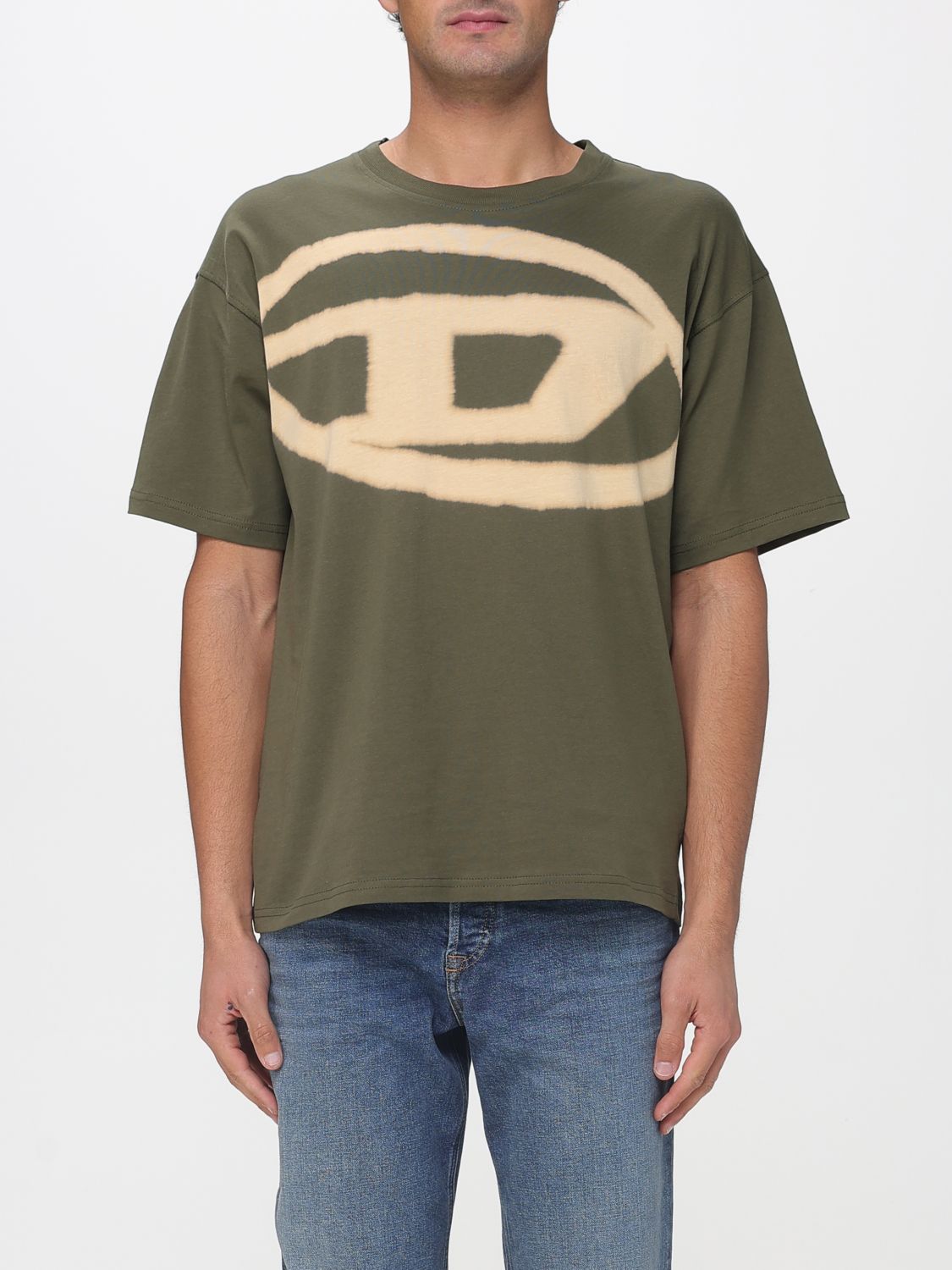 T-Boxt-Bleach logo-print T-shirt - Black